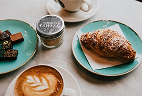 Image of the Gordon St Coffee - Edinburgh food and coffee inside the coffee house venue