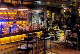 Image of the inside of The Tipsy Bird bar